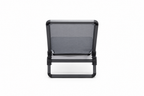 ChillGo Folding Lounge Chair, Anthracite frame, Jeans sling [Anthracite / Jeans]