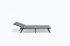 Bosphorus Folding Sun Lounger, Anthracite frame, Jeans sling [Anthracite / Jeans]