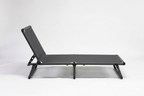 Bosphorus Folding Sun Lounger, Anthracite frame, Anthracite sling [Anthracite / Anthracite]