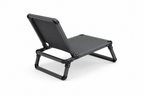 ChillGo Folding Lounge Chair, Anthracite frame, Anthracite sling [Anthracite / Anthracite]