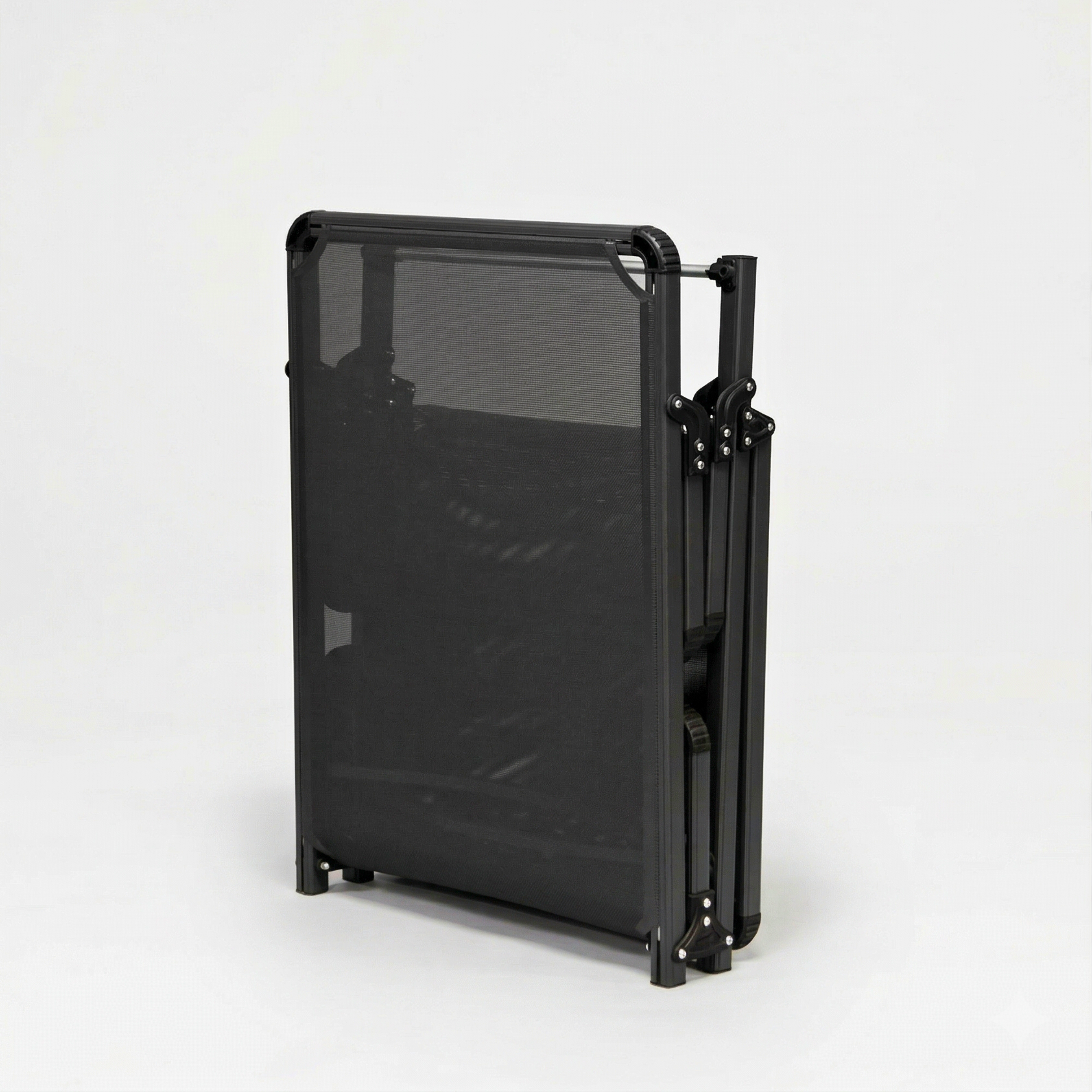 Bosphorus Folding Sun Lounger, Anthracite frame, Anthracite sling [Anthracite / Anthracite]