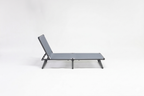 Bosphorus Folding Sun Lounger, Anthracite frame, Jeans sling [Anthracite / Jeans]