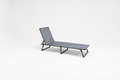 Bosphorus Folding Sun Lounger, Anthracite frame, Jeans sling [Anthracite / Jeans]