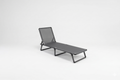 Bosphorus Folding Sun Lounger, Anthracite frame, Anthracite sling [Anthracite / Anthracite]