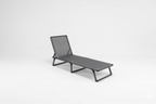 Bosphorus Folding Sun Lounger, Anthracite frame, Anthracite sling [Anthracite / Anthracite]