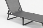Bosphorus Folding Sun Lounger, Anthracite frame, Anthracite sling [Anthracite / Anthracite]